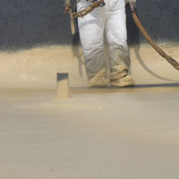 seamless, protective Las Vegas foam roofing